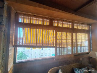 Ventana corredera 3 hojas con fijo superior