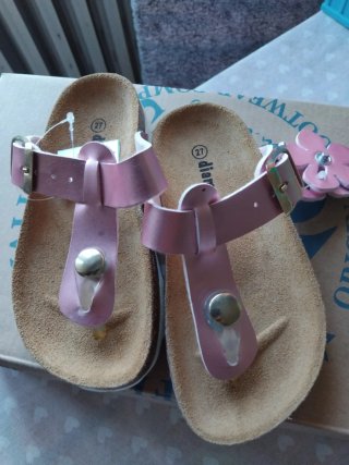 Sandali bimba rosa numero 27