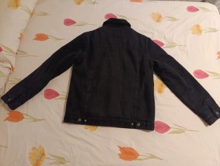 Chaqueta vaquera negra OPTIESMAN Talla L