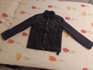 Chaqueta vaquera negra OPTIESMAN Talla L