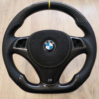 Volante BMW Serie E Carbono y Piel