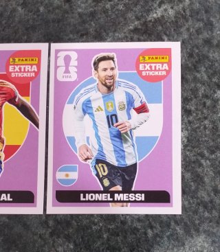 3 Fantasticos Extra Stickers FIFA Word Cup Mundial