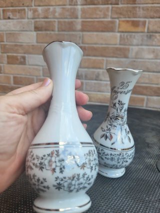 2 Jarrones Norcrest Porcelana Japon