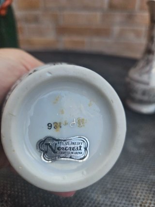 2 Jarrones Norcrest Porcelana Japon
