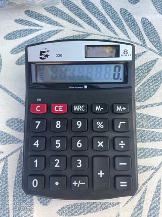 Calculadora 5 Star 320 8 dígitos