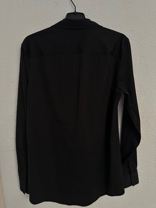 0 uso. Camisa de vestir negra ZARA Slim Fit