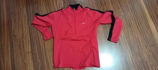 Sudadera Polar Trangoworld Media Cremallera Roja