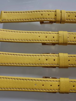 4 Cinturini in pelle per orologio 16mm