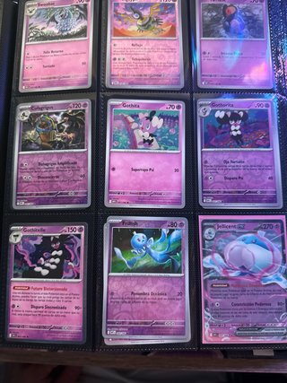 Binder Pokémon White Flare + Cartas