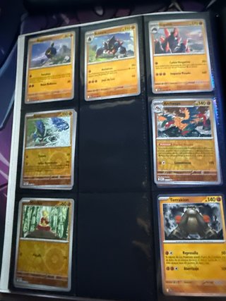 Binder Pokémon White Flare + Cartas
