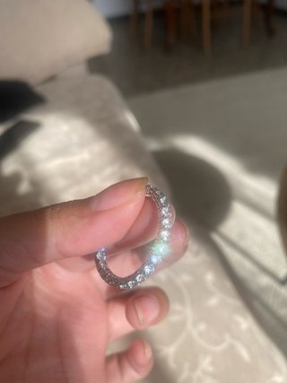 Pendiente Aro Swarovski Matrix Plata