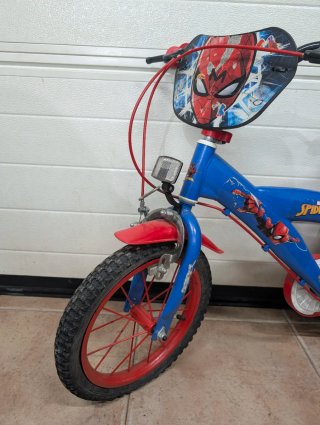 Bicicleta Spiderman 14 Infantil