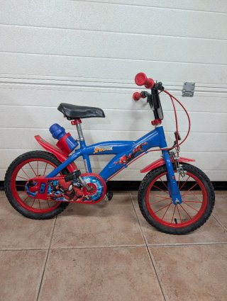 Bicicleta Spiderman 14 Infantil