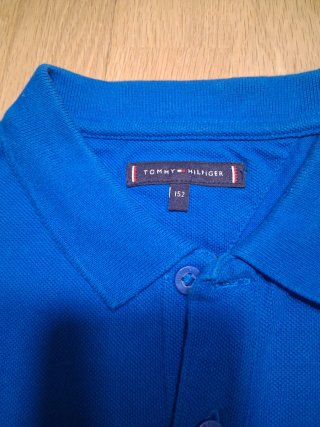 Polo azul Tommy Hilfiger Talla 12 años