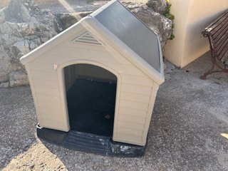 Casita Perro Mediano/Grande Beige