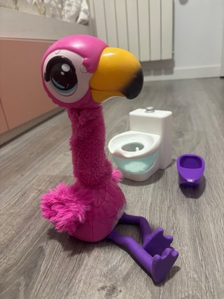 Flamenco Juguete Caca Baño