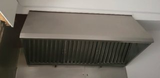 Campana extractora de acero inoxidable