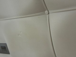 Cabecero Cama Blanco Piel Sintética