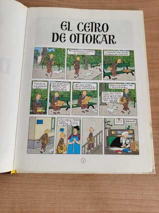 LAS AVENTURAS DE TINTIN - El Cetro de Ottokar