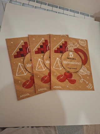 Libros de matematicas 5 de primaria nuevos