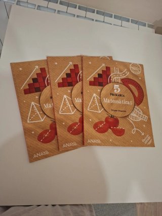 Libros de matematicas 5 de primaria nuevos