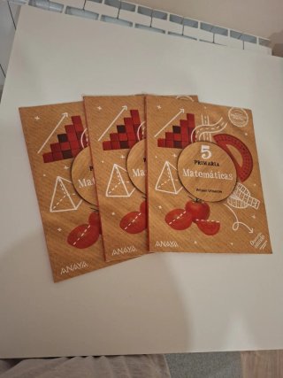Libros de matematicas 5 de primaria nuevos