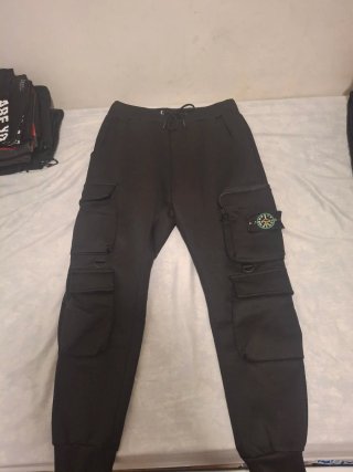 Pantalón de chándal negro cargo
