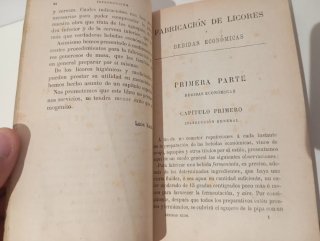 Fabricación de Licores y Bebidas Económicas