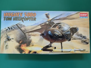 Maqueta Academy Hughes 500D Tow Helicopter 1/48