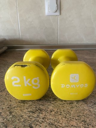 Mancuernas DOMYOS 2kg (Par)