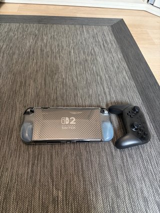 Nintendo Switch 2 + Zelda+ mando pro+funda+ protec