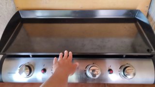 Plancha Gas Porthos con 4 Quemadores
