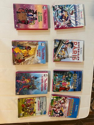 Lote 8 libros Tea Stilton Colección aventuras