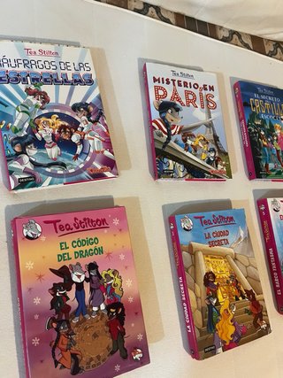Lote 8 libros Tea Stilton Colección aventuras
