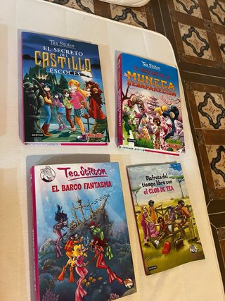 Lote 8 libros Tea Stilton Colección aventuras
