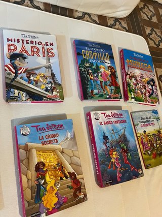 Lote 8 libros Tea Stilton Colección aventuras