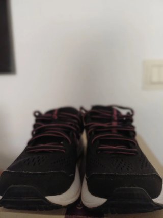 Zapatillas Asics Mujer Talla 38 Negras/Rosa