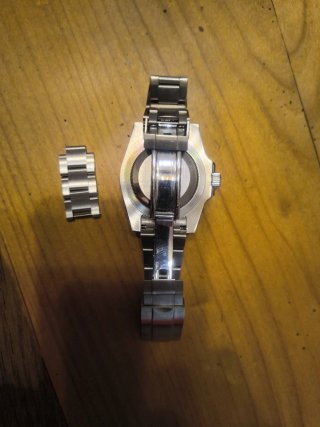 Orologio Automatico Vetro Zaffiro Blu