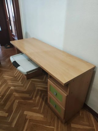 Mesa escritorio estudio madera