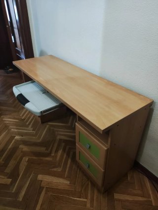 Mesa escritorio estudio madera
