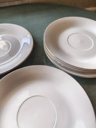Lote 5 platitos T. Porcelaine vintage