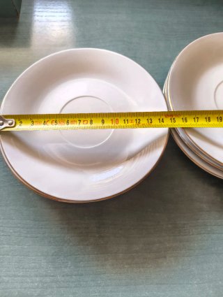 Lote 5 platitos T. Porcelaine vintage