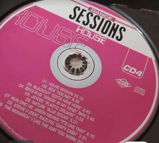 DANCE SESSIONs COMPLETO 4 CD AÑO 1997.