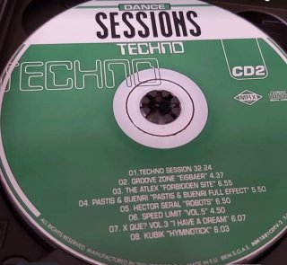 DANCE SESSIONs COMPLETO 4 CD AÑO 1997.