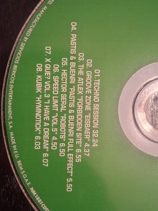DANCE SESSIONs COMPLETO 4 CD AÑO 1997.