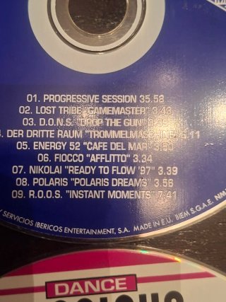 DANCE SESSIONs COMPLETO 4 CD AÑO 1997.