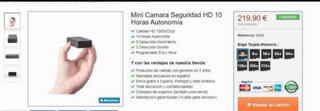 Cámara Seguridad Zetta HD Mini Camcorder