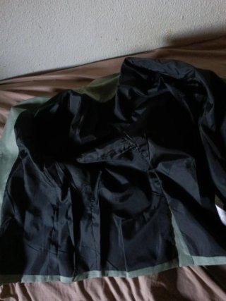 Chaqueta ligera verde
