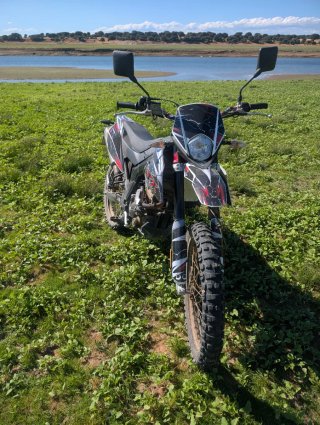 Aprilia Rx 125 Enduro Negra/Roja