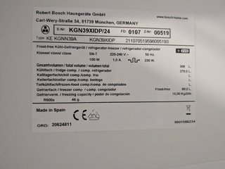 Frigorífico Bosch Serie 4 Modelo: KGN39XIDP